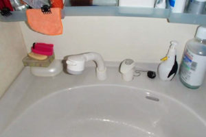洗面台シャワーホースセット取替修理
